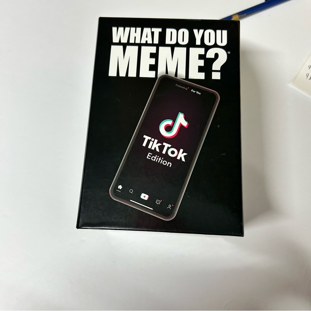 TikTok Edition Card Game